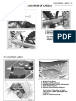 Kawasaki KLX250S Owners Manual - 05 Labels