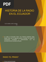 La Radio en El Ecuador