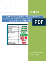 Plan de Evacuacion y Emergencia Piscina Lorqui