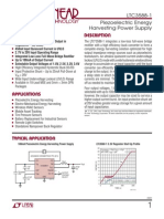 LTC3588-1 - Piezoelectric Energy Harvesting Power Supply