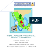 Unidad 3. Proyeccion Socioeconomica de La Ind en Mexico