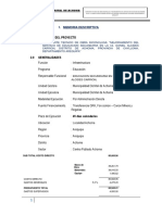 Memoria Descriptiva Rehabilitacion Colegio Achoma