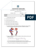 Prova de Matemática 7 Ano