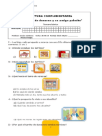 Prueba Lectura Complementaria 1 El Tarrito de Duraznos y Su Amigo Palmito Karen