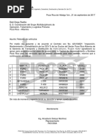 Lista de Acceso A Cab Poza Rica Septbre 2017