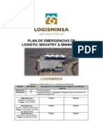 Plan de Emergencias de Logisminsa2