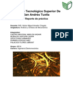 Reporte de Práctica-Tren de Engranajes