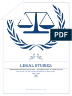 Legal Studies: Summarised Course Notes For The HSC Legal Studies Exam, by Orion de Leede