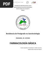 Programa Asignatura Farmacología Básica