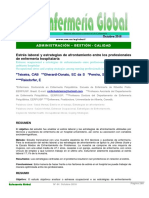 Estrés Laboral y Estrategias de Afrontamiento Entre Los Profesionales de Enfermería Hospitalaria