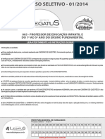 Prof de Ed Infantil e Do 1 Ao 5 Ano Do Ensino Fund PDF