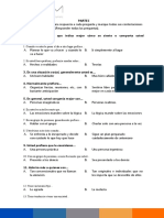 Prueba Psicológica MBTI Cuadernillo