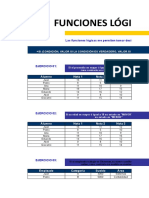 Ejercicios Excel