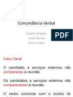 Concordância Verbal CE 3