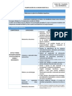 Planificación de La Unidad Didáctica 2