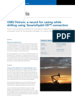 Casing While Drilling - OMV Petrom Using Tenaris