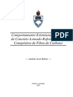 Beber, 2003 - Comportamento de Vigas Reforçadas Com CFC