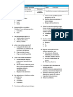 Evaluación Acumulativa Grado 6to