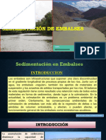 SEDIMENTACION Embalses Reluz