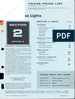 Revere Trade Price List - Outdoor Area 1966