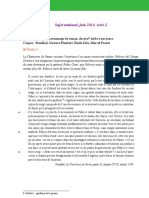 Bac - Sujets de Francais 1re L, ES, S Important PDF