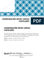 Coordinación Entre Curvas Circulares