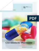 Flyer CAS Klinische Pharmazie 2017