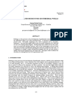 Drilling Fluid Design For Geothermal Wells