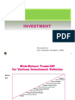 Investment: Presented By: Prof. Eduardus Tandelilin, CWM