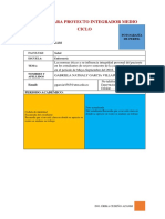 Matriz para Proyecto Integrador Medio Ciclo