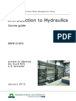 Course Guide - HWM 21806 Introduction To Hydraulics