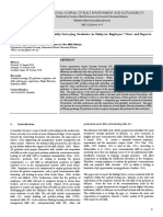 Soft Skills Competencies of Quantity Surveying Gra