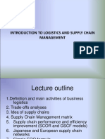 Introduction To Logistic Management