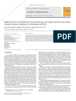 Catalysis Communications: Kuiyi You, Jian Jian, Haijun Xiao, Pingle Liu, Qiuhong Ai, He'an Luo