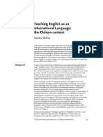 Teaching English As An International Language: The Chilean Context