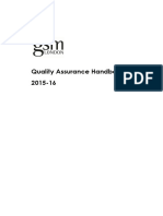 Quality Assurance Handbook 2015-16