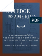 A Pledge To America: The 2010 Republican Agenda