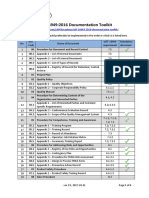 List of Documents IATF 16949 2016 Documentation Toolkit en