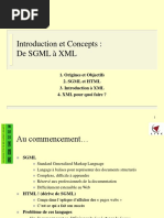 Introduction Et Concepts: de SGML À XML