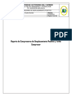 Reporte de Compresores