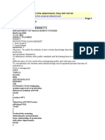 Course Plan Christ University: Download The Original Attachment