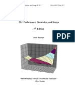 (TI) PLL Performance, Simulation 5th Edition-Dean Banerjee PDF