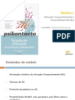 Ativação Comportamental e Parentalidade Mindful - Handouts