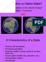 How Many States in The World Today? (State Country) : State, Nation or Nation-State?