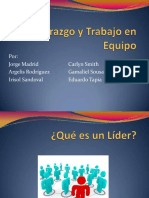 Liderazgoytrabajoenequipo 130218200248 Phpapp02