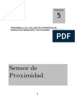 SYA - Pr+íctica 5 - Sensor de Proximidad