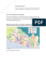 Guia Integradora Vias de Comunicacion de El Salvador