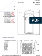 T5 Interior Fuses 2003-2010