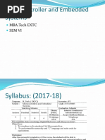 Microcontroller - 8051 (AYALA)