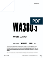 Shop Manual WA380-3LE SN A50001